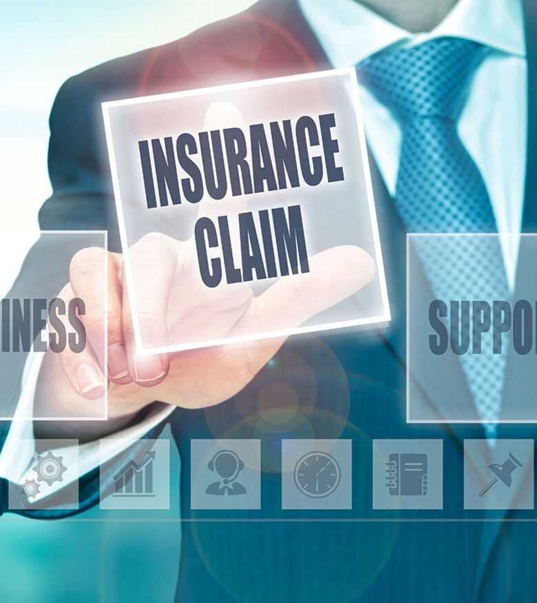 Insurance Claim Attorneys in Houston, TX - Man moving digital insurance claim box