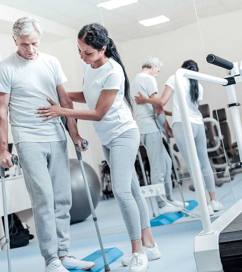 Social Security Disability Attorneys in Evansville, Indiana (IN) - Man in physical therapy