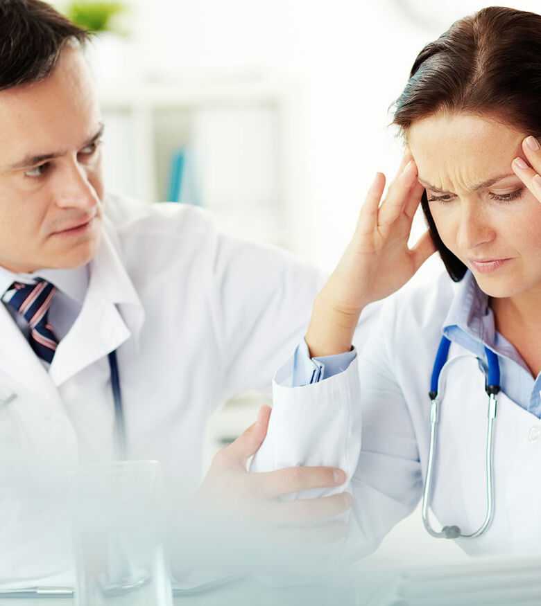 Medical Malpractice Lawyers in Evansville, IN - Stressed Doctor