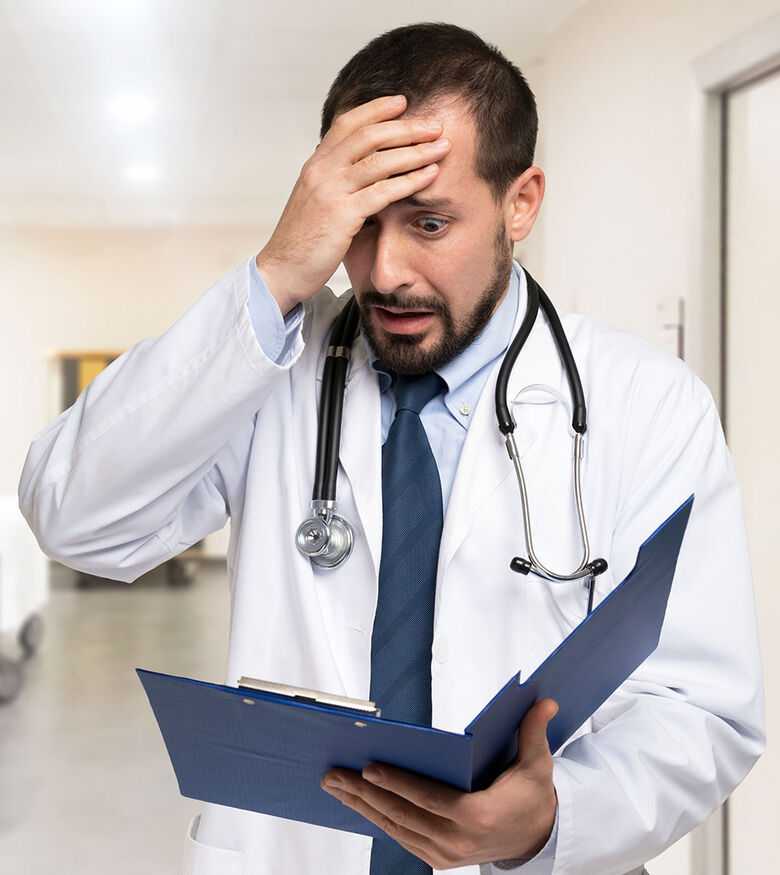 Medical Malpractice Attorneys in Sarasota, FL - Stressed doctor