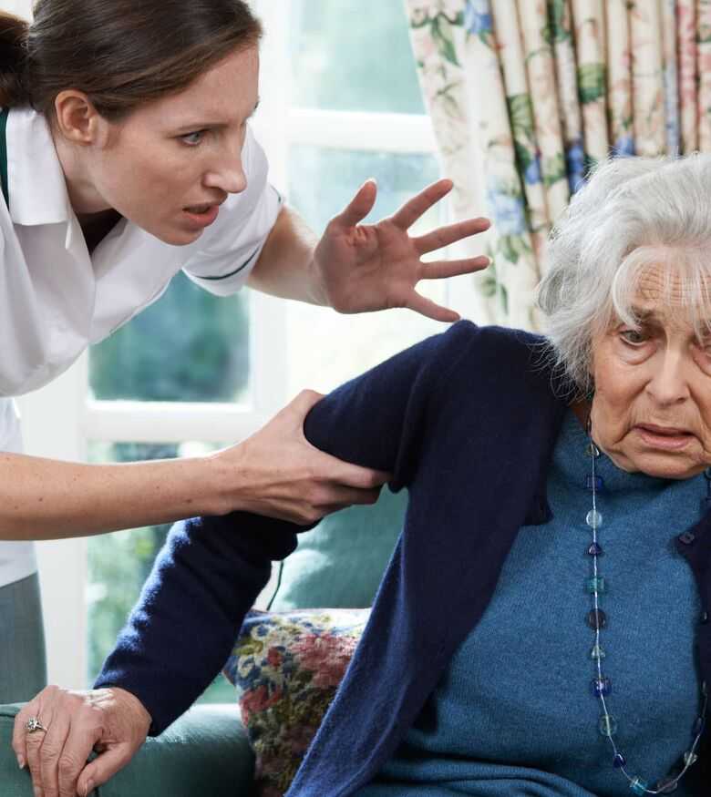 Washington, D.C. Nursing Home Abuse Lawyers - nurse yelling at a senior