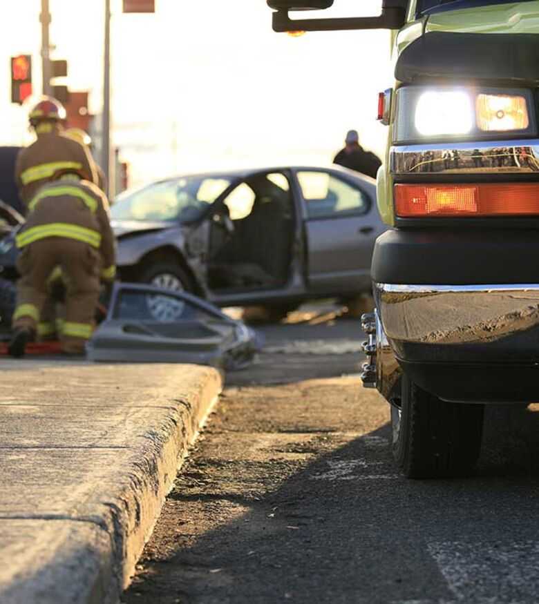 Car Accident Lawyers in Orlando, FL - Car accident with a lot of car accident damage
