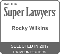 Super Lawyers Rocky Wilkins Award