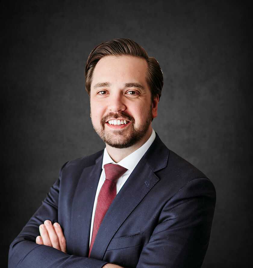 Headshot of Zachary Wiley, a Nashville-based work injury and workers' compensation lawyer from Morgan & Morgan