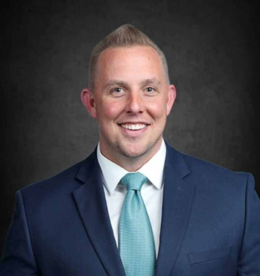 Headshot of Joshua Dustin Moore, an Orlando-based personal injury lawyer at Morgan & Morgan