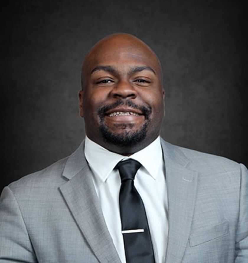 Headshot of Quinton E. Thompson, a Memphis-based personal injury lawyer at Morgan & Morgan