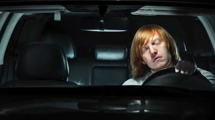 Too Tired to Drive: Preventing Drowsy Driving Accidents in Sarasota - Sleeping Driver