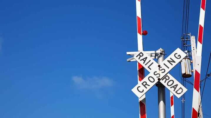 How to Prevent Railroad Crossing Crashes in Fort Myers - train crosswalk