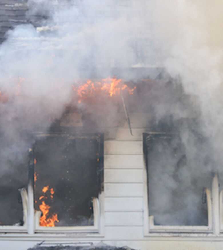 Tavares Burn Injury Attorneys - Fire with smoke
