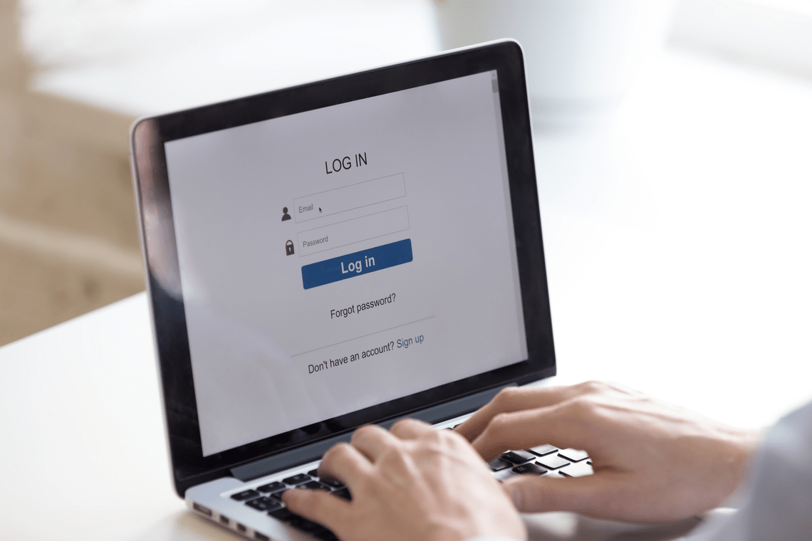 Signing in to computer