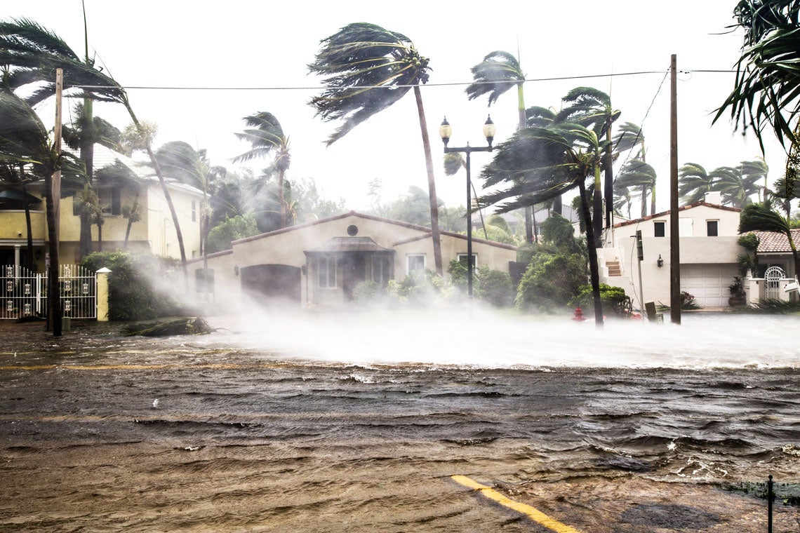 Hurricane Landfall