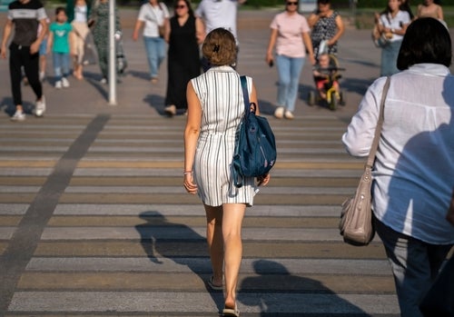 What Should Pedestrians Do if They’re Hit By a Car - walking across street