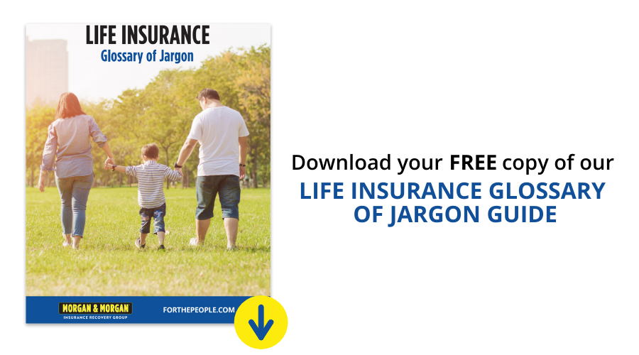 Life insurance jargon guide
