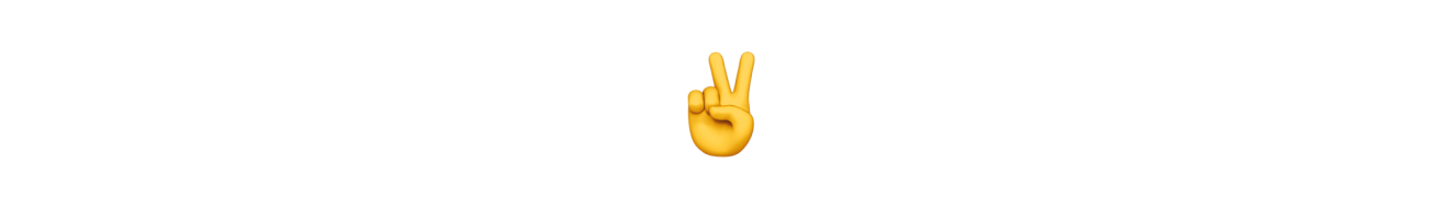 peace emoji