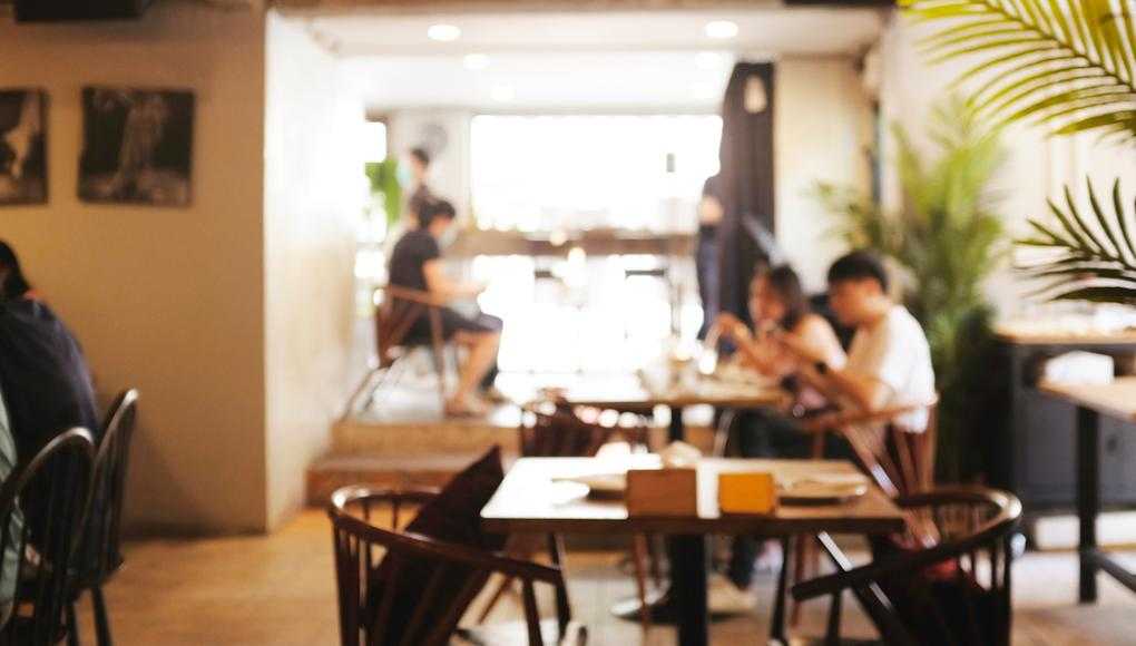 eating at the Restaurant