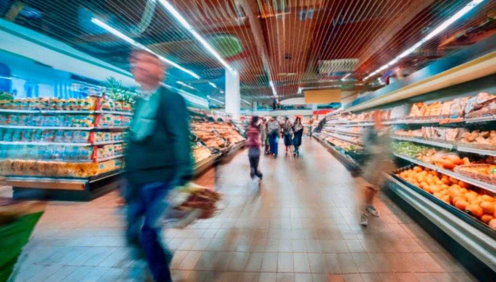 shopping in the supermarket
