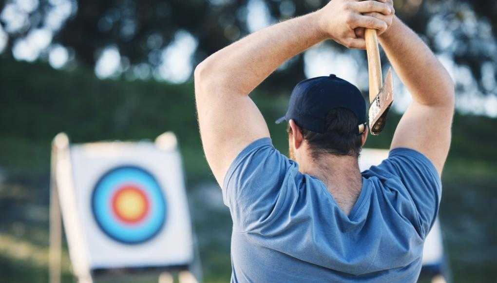 Axe throwing