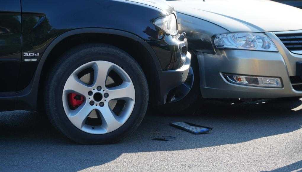hit and run accident scene