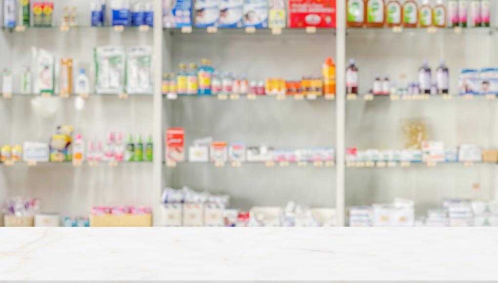 Pharmacy counter