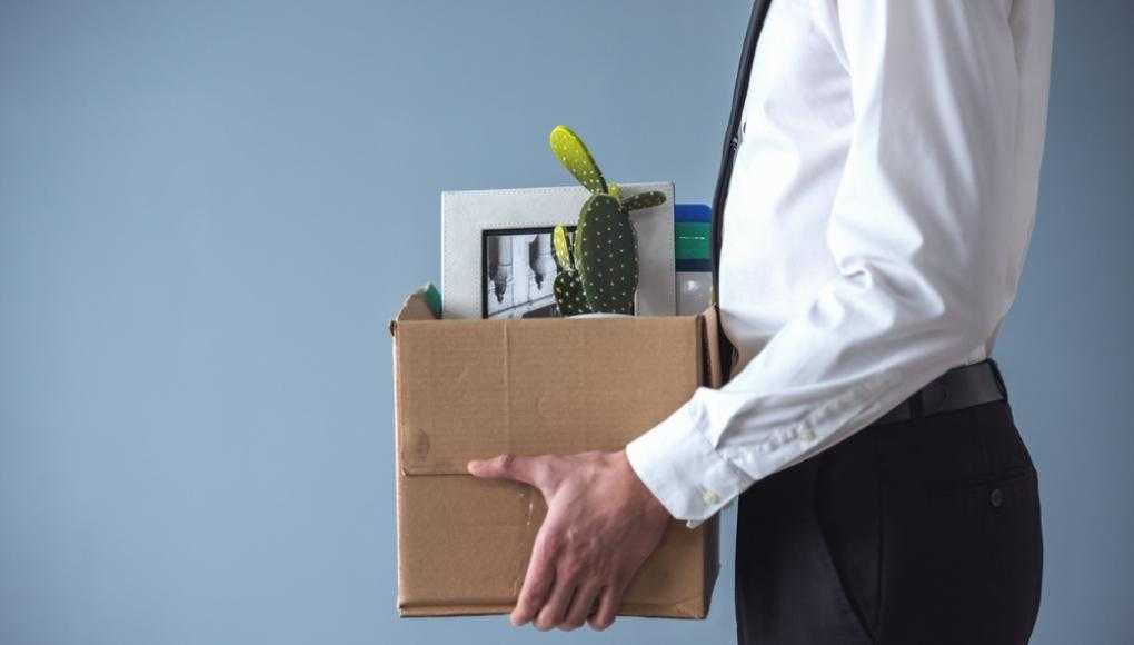 Getting fired from a job