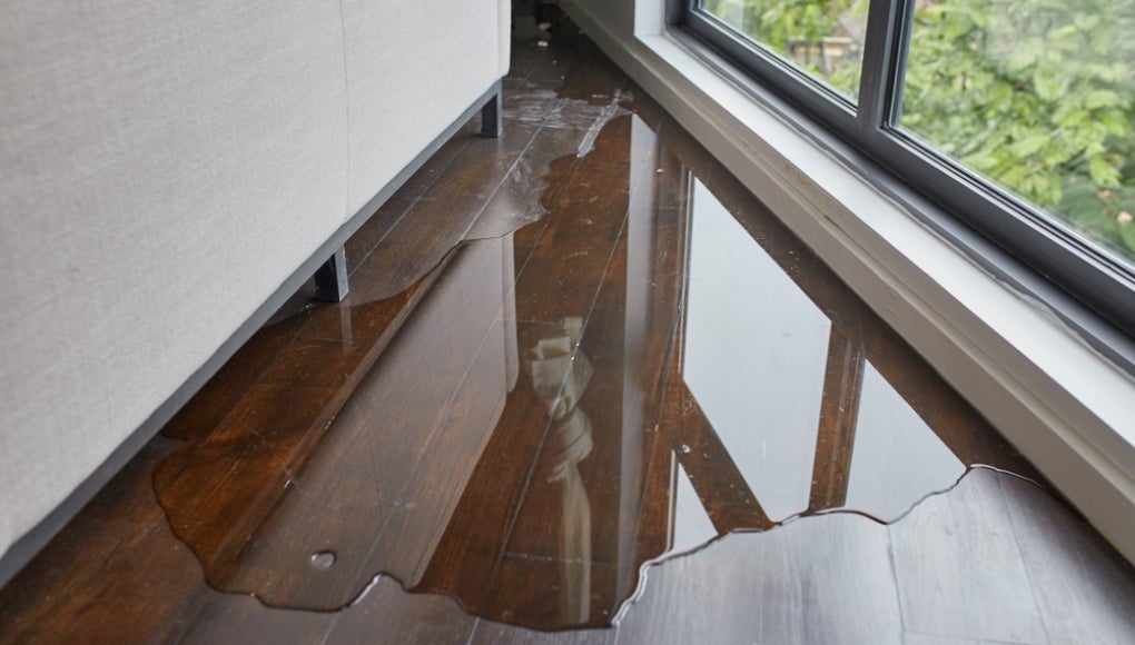 Flooded apartment