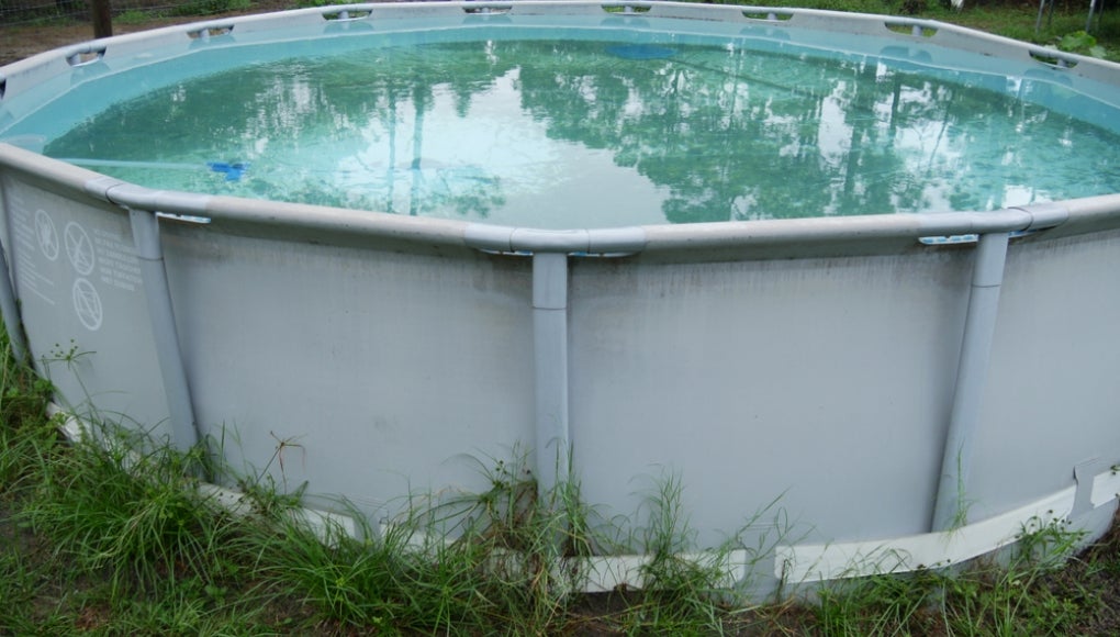 over the ground pool