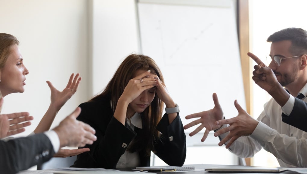 argument at work