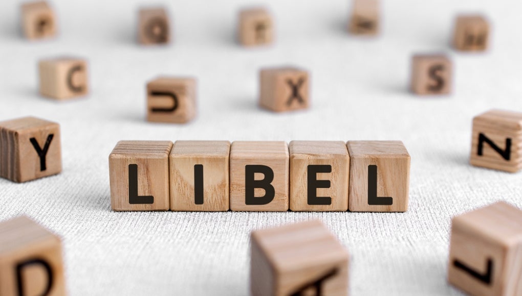 libel in pieces