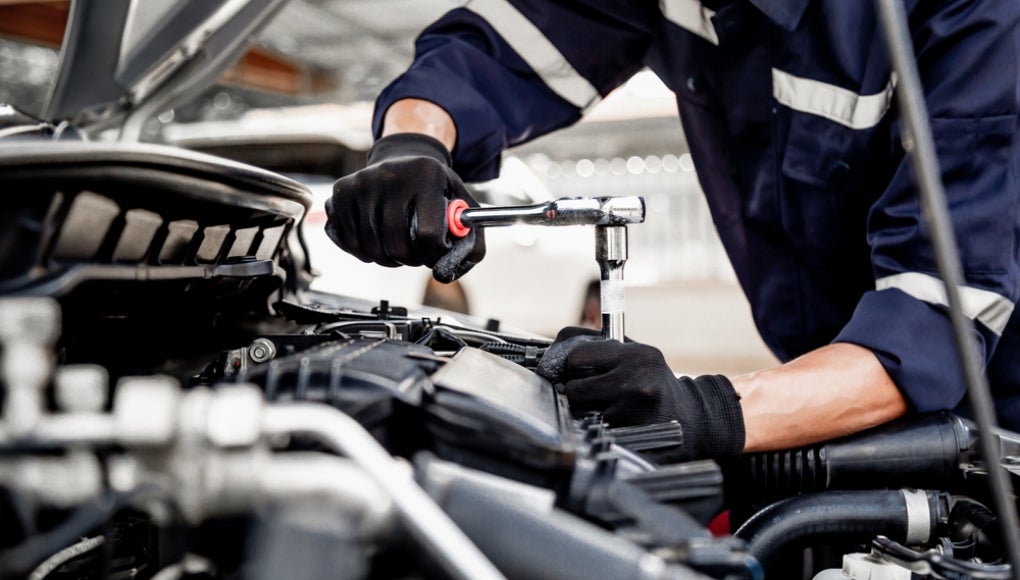 transmission by a auto repair shop