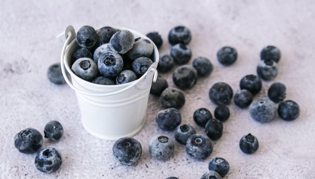 frozen blueberries