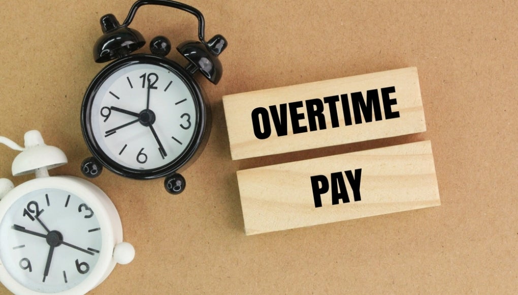 Overtime pay concept
