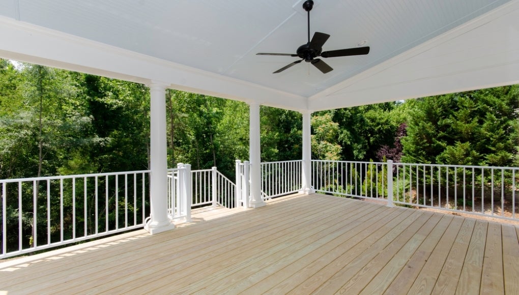 Deck of a house