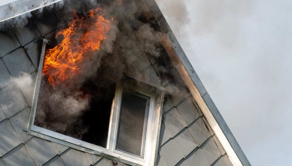 House on fire