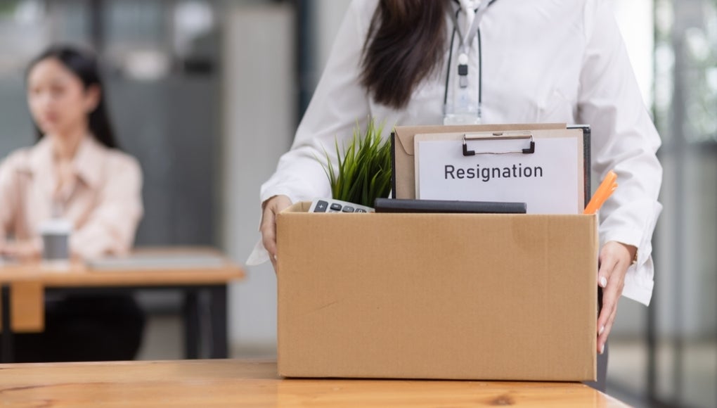 Getting fired from a job