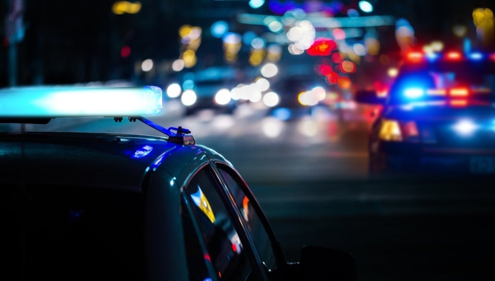 car accident scene