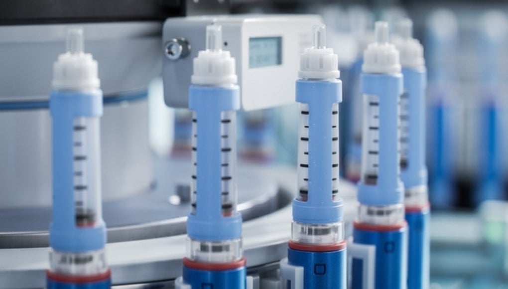 multiple blue weight loss drugs in lab setting