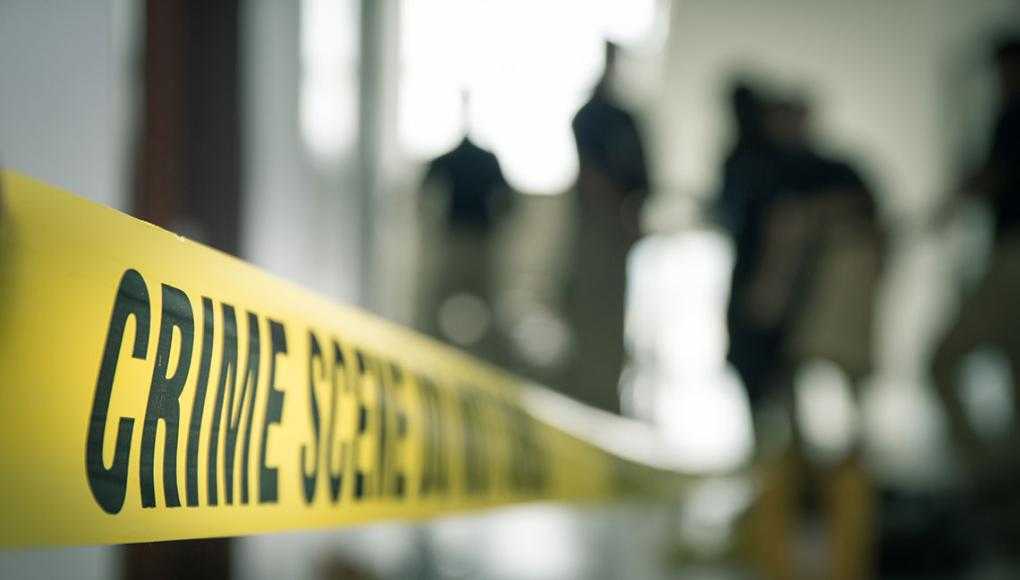 police crime scene