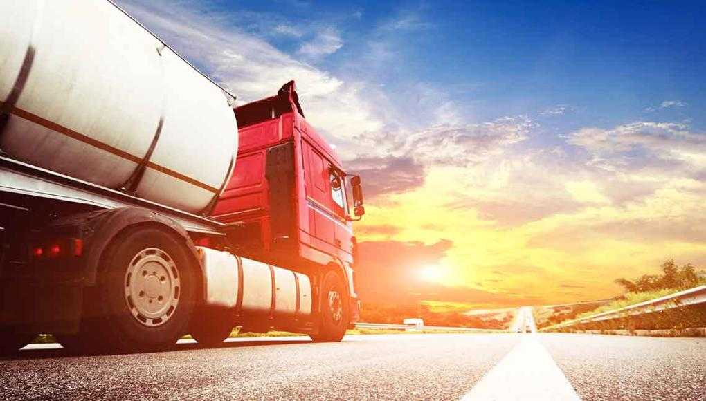 Truck Driving Image