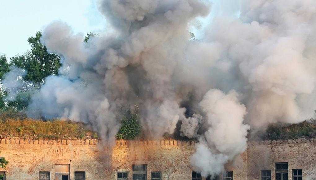 factory explosion