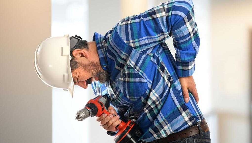 worker getting hurt