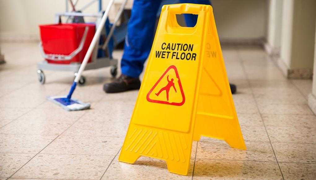 Wet Floor sign