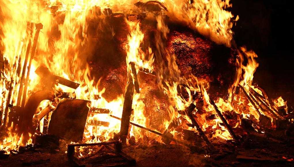 House on fire