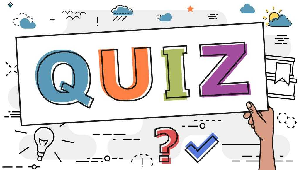 Quiz sign