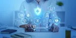 doctor using ai-powered futuristic tablet for medical 