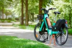 e-bike in a park