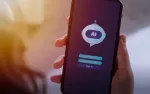 ai sign in screen on a phone