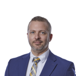 Headshot of ATTORNEY Matthew Gunter, an Orlando-based personal injury lawyer from Morgan & Morgan