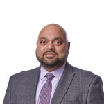 Headshot of ATTORNEY Varun Ramnarine, an Orlando-based personal injury lawyer from Morgan & Morgan