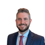 Headshot of ATTORNEY Tom Hasty, a Miami-based personal injury lawyer from Morgan & Morgan