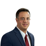 Headshot of Blake J. Lange, a Naples-based personal injury lawyer at Morgan & Morgan